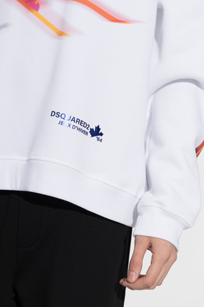 Dsquared2 Sudadera de algodón con capucha