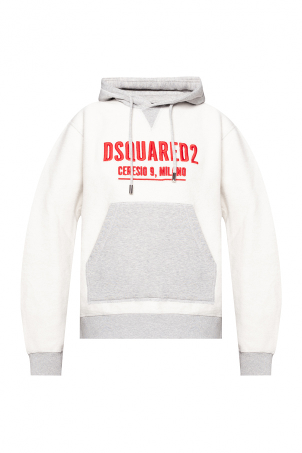 Dsquared2 Logo neck hoodie