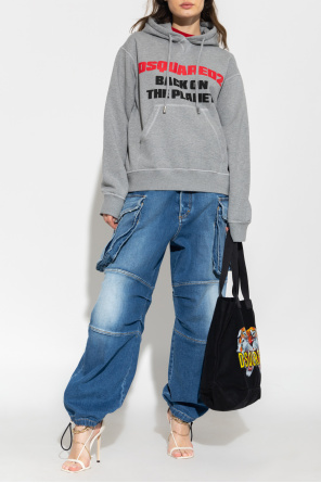 Printed hoodie od Dsquared2