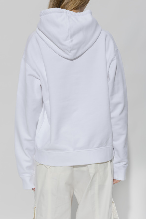 Dsquared2 A BATHING APE® two-tone camo shark cotton hoodie