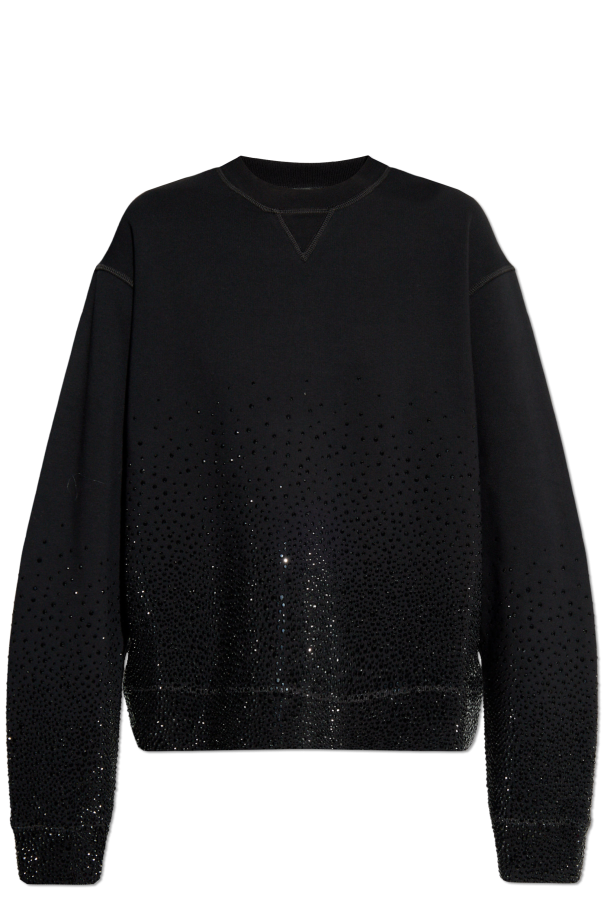 Dsquared2 Sweatshirt with rhinestones