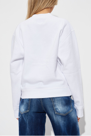 Dsquared2 Sweatshirt with print and appliqués
