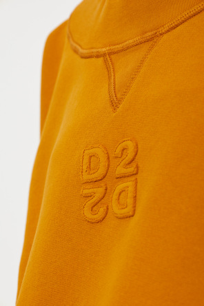 Dsquared2 Bavlnená mikina s vyšitým logom