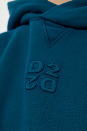 Dsquared2 Bavlnená mikina s našitým logom
