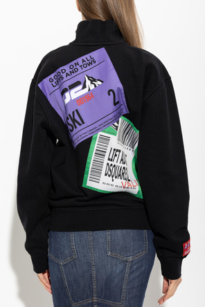 Dsquared2 Bluza z naszywką