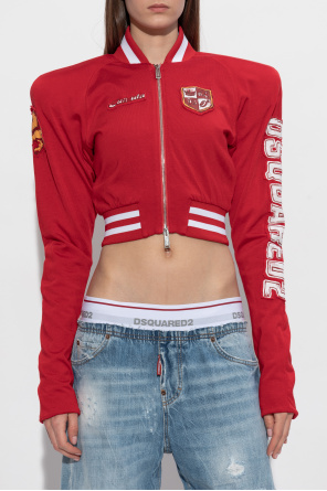 Dsquared2 Sweatshirt with shoulder pads