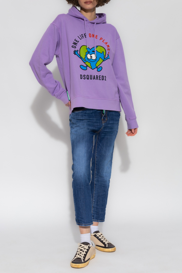 Dsquared2 ‘One Life One Planet’ collection hoodie