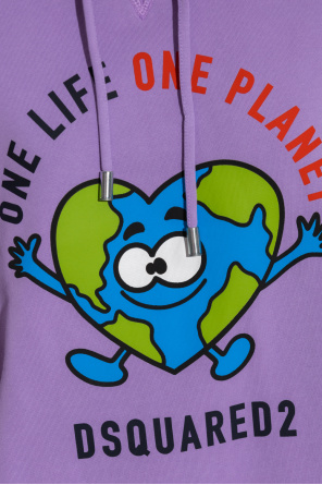 Dsquared2 ‘One Life One Planet’ collection hoodie