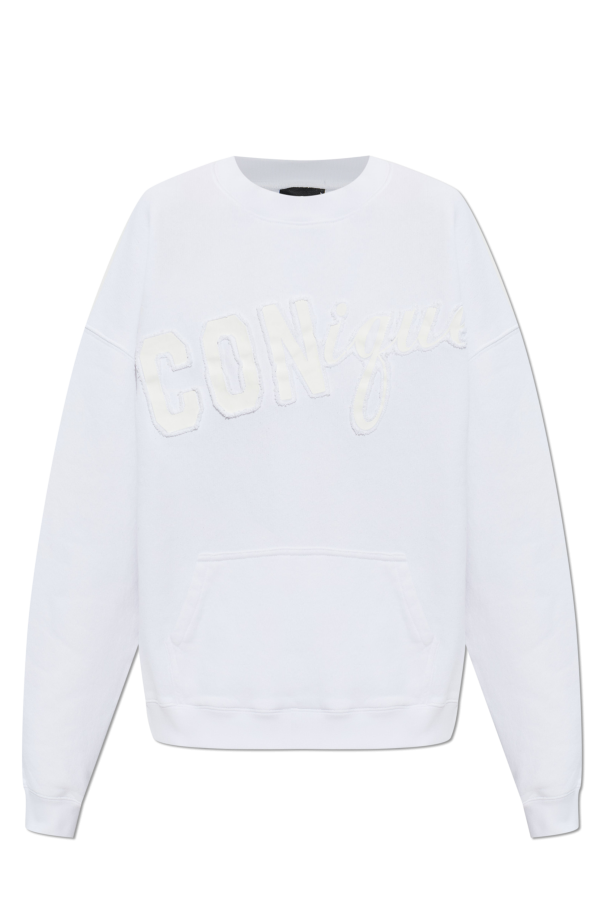 Sweatshirt with patch od Dsquared2