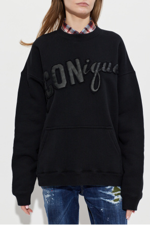 Dsquared2 Sweatshirt mit Aufnäher