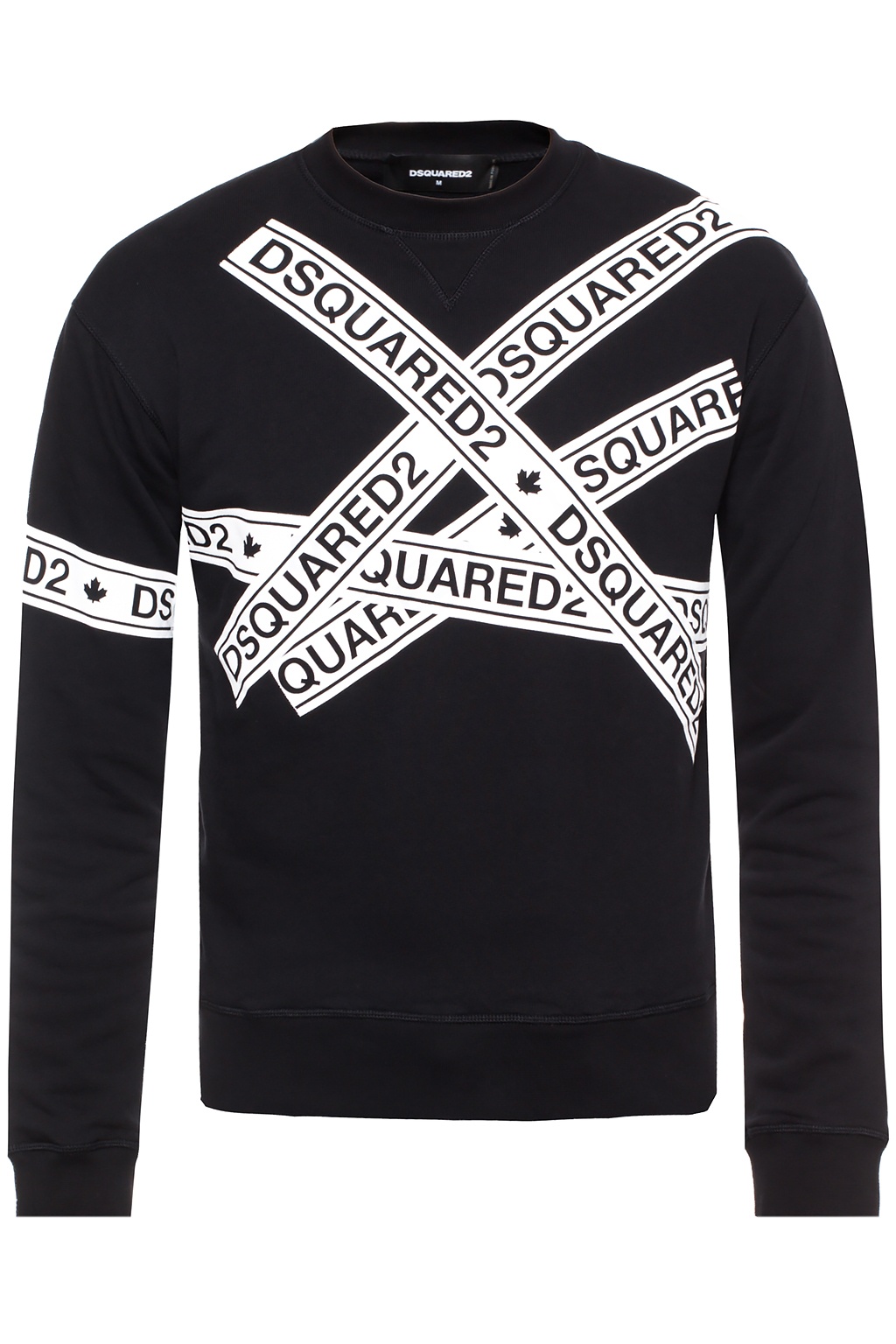 dsquared2 long sleeve logo sweatshirt