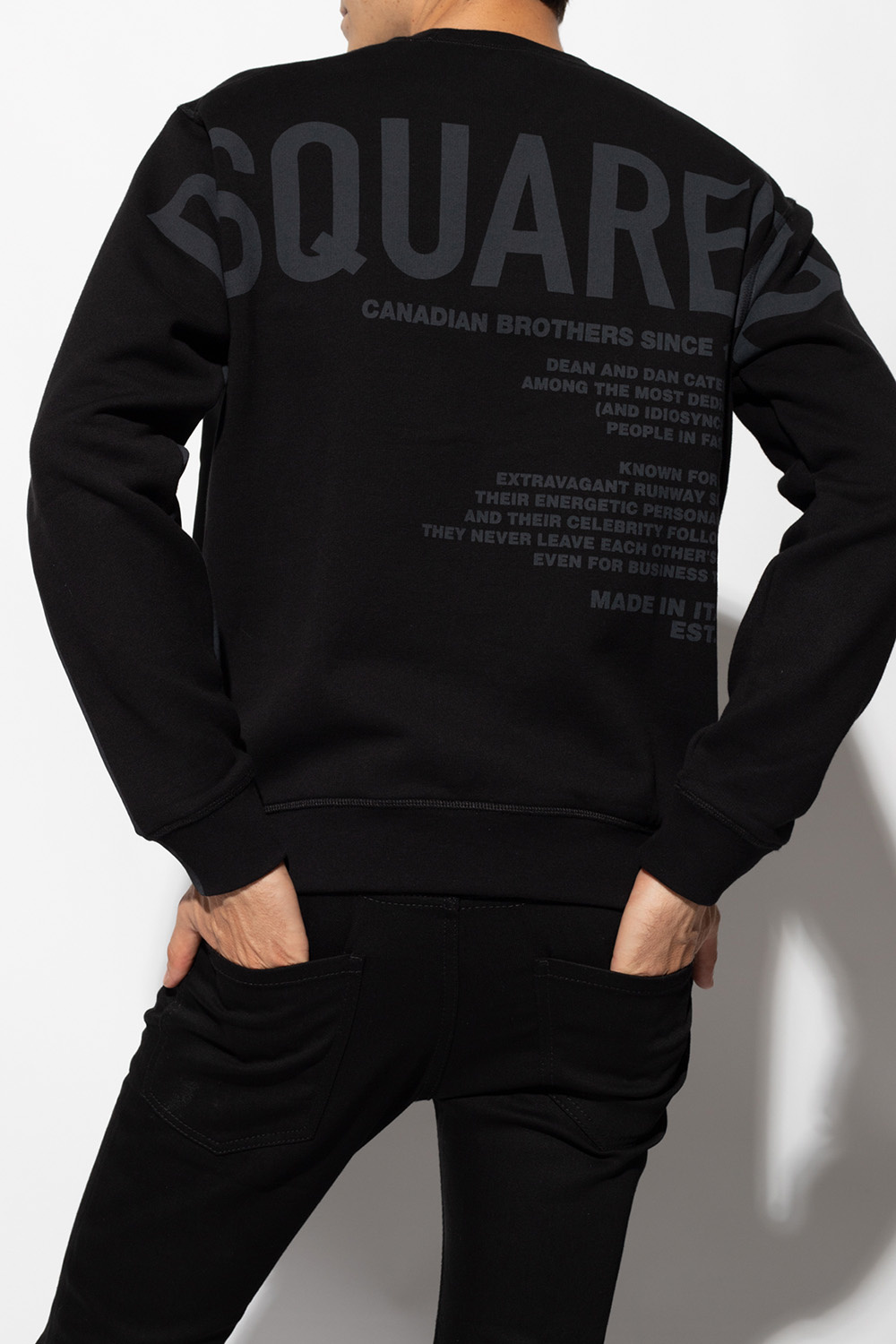 Dsquared2 Printed Bomber sweatshirt