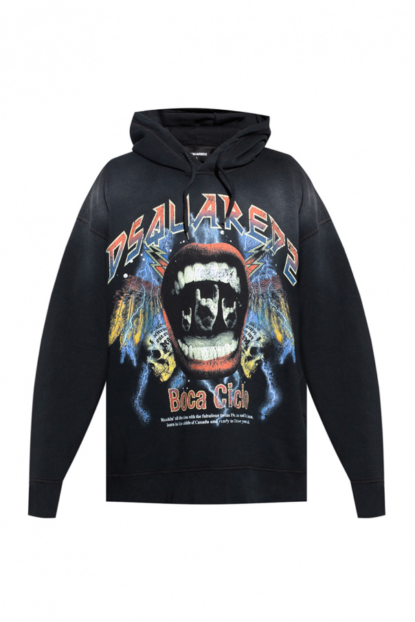 Dsquared2 Printed Golia hoodie