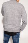 Dsquared2 zipped fitted hoodie Grey