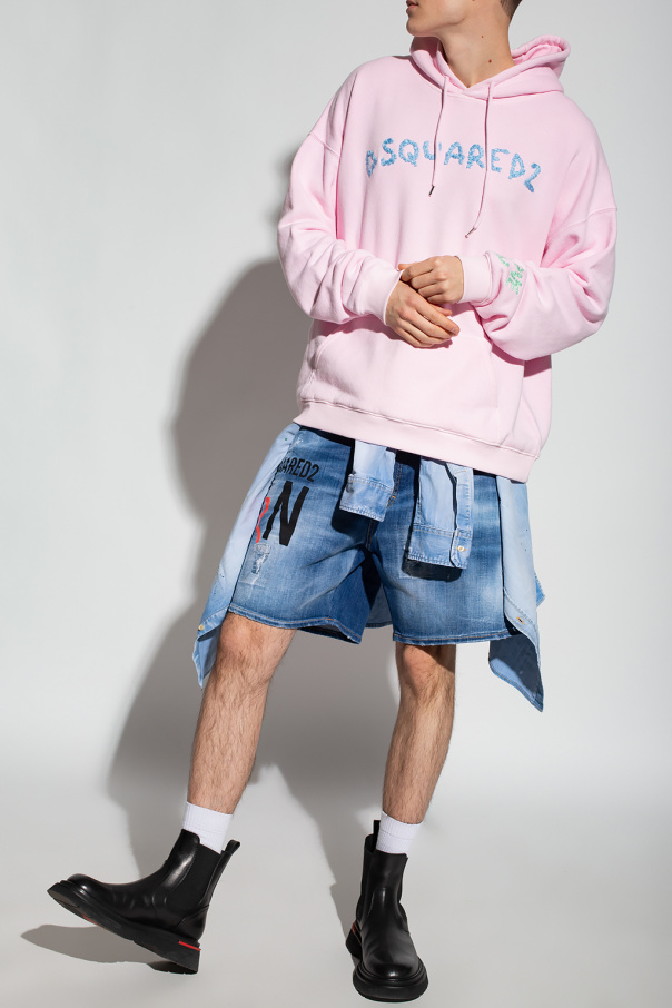 Sweatshirt with logo, zdjęcie 2 Sweatshirt with logo od Dsquared2
