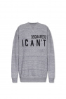 Dsquared2 M390 sleeve sweatshirt Ecru