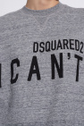 Dsquared2 M390 sleeve sweatshirt Ecru