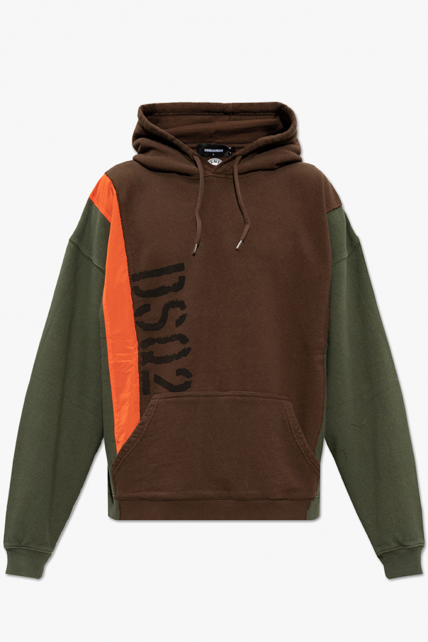 Dsquared2 hoodie cascadeur with logo