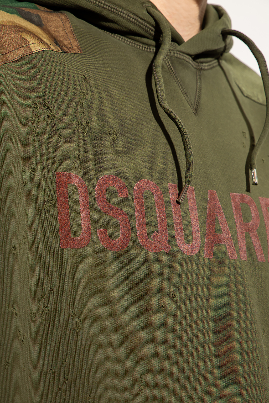 Dsquared2 T-shirt Ridge azul cinzento