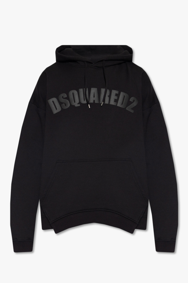 Dsquared2 carhartt contra crewneck sweatshirt black