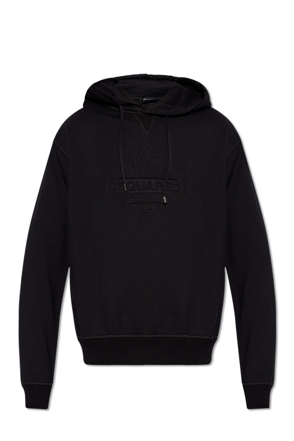 Logo-embossed hoodie od Dsquared2