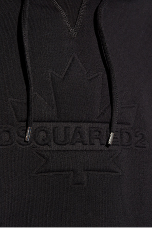 Dsquared2 Logo-embossed hoodie