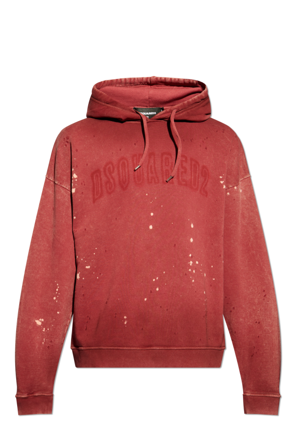 Dsquared2 Hoodie with a `vintage` effect