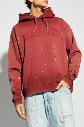 Dsquared2 Hoodie with a `vintage` effect