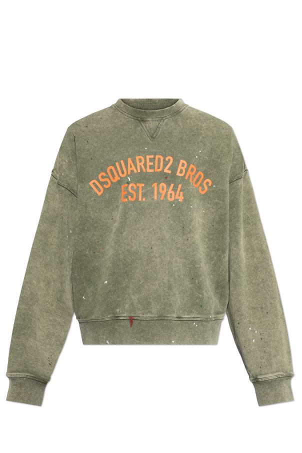 Dsquared2 Sweatshirt with vintage effect