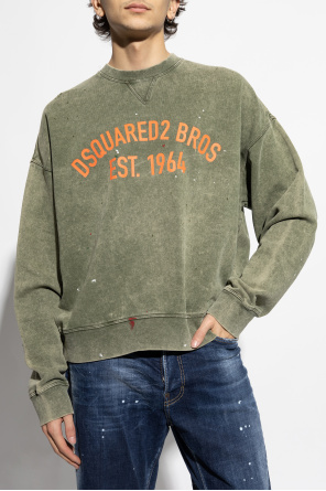 Dsquared2 Sweatshirt with vintage effect