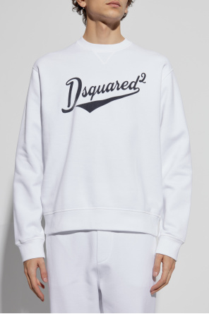 Dsquared2 Logo sweatshirt with velvet finish