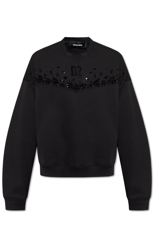 Dsquared2 Sudadera con cristales