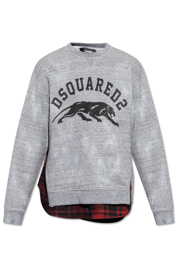 Sweatshirt with logo, zdjęcie 1 Sweatshirt with logo od Dsquared2