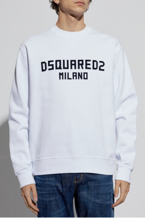 Dsquared2 Sweatshirt with logo and velvety finish