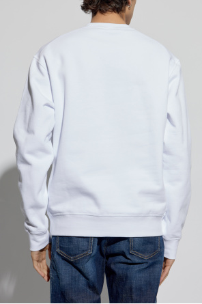 Dsquared2 Sweatshirt with logo and velvety finish