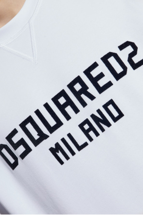 Dsquared2 Sweatshirt with logo and velvety finish