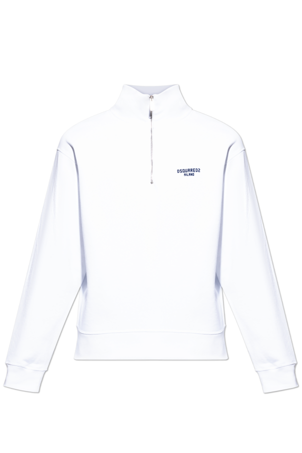 Sweatshirt with a stand-up collar od Dsquared2