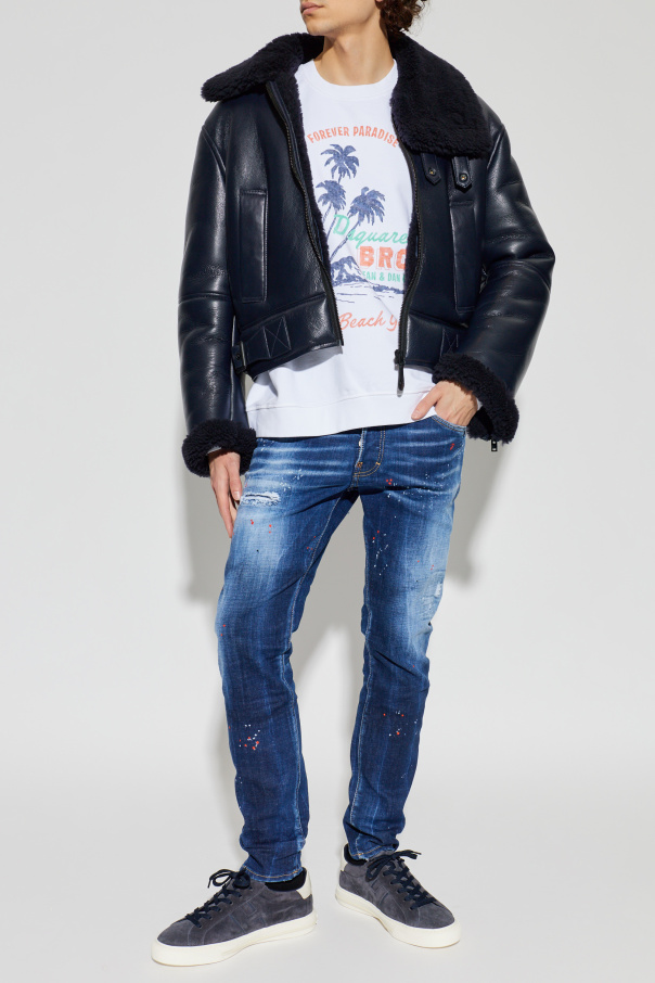 Dsquared2 Sweatshirt with colourful print