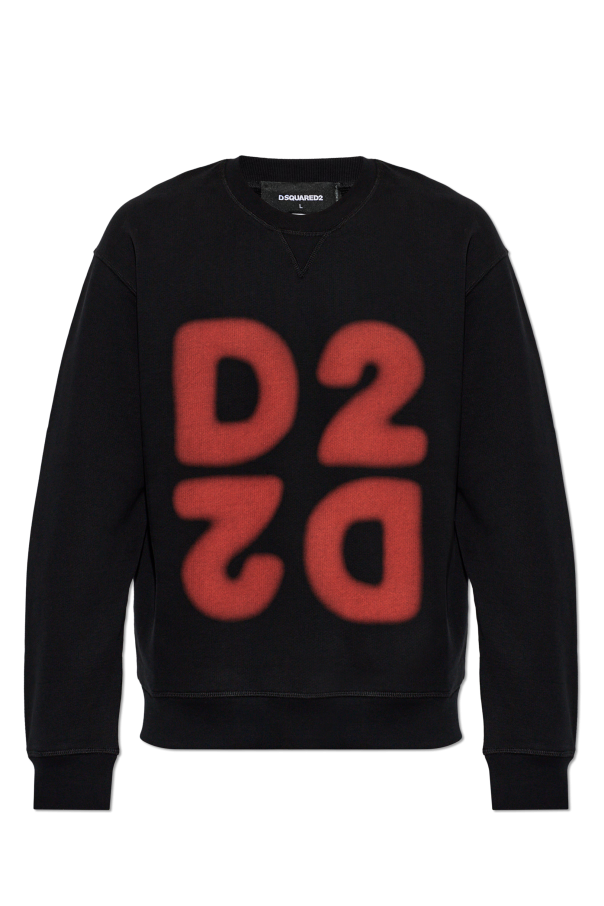 Sweatshirt with printed logo od Dsquared2