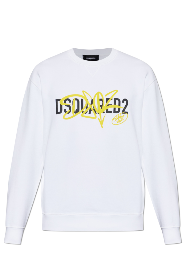 Dsquared2 Sweatshirt mit aufgedrucktem Logo