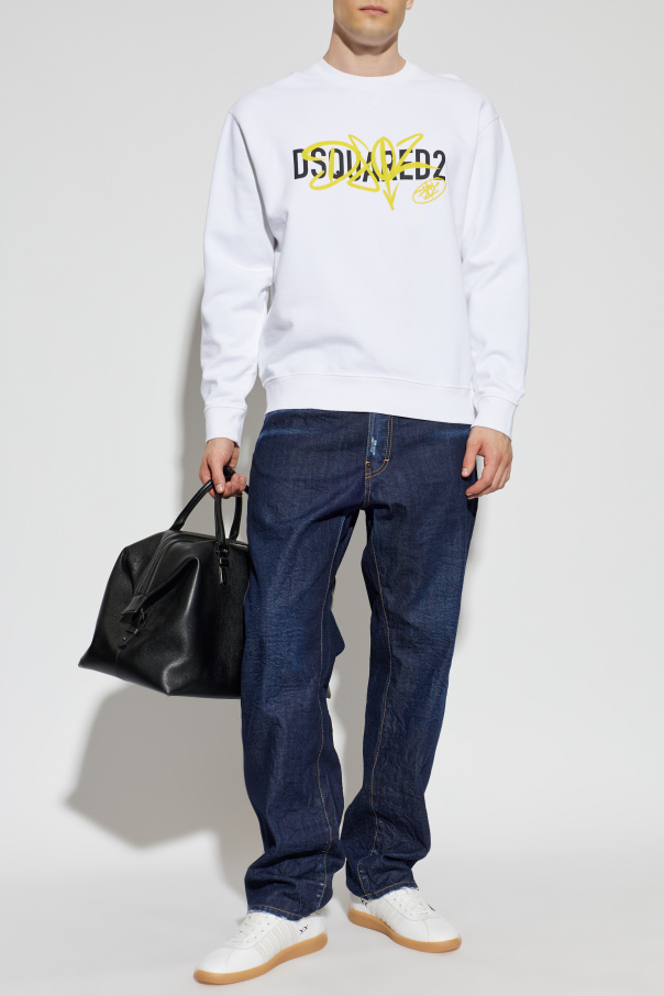 Dsquared2 Sweatshirt mit aufgedrucktem Logo