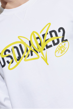 Dsquared2 Sweatshirt mit aufgedrucktem Logo