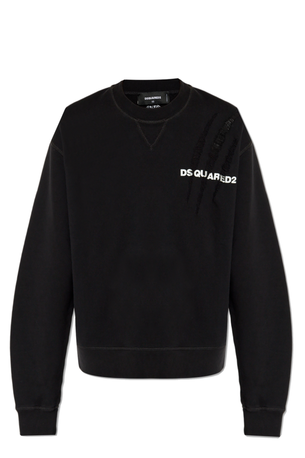 Dsquared2 Sweatshirt with `vintage` effect