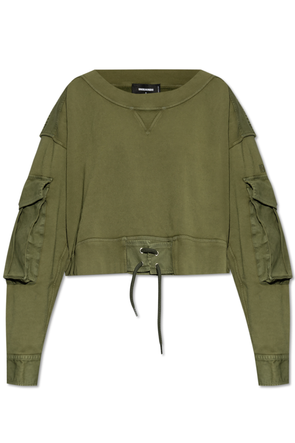 Sweatshirt with Ties, zdjęcie 1 Sweatshirt with Ties od Dsquared2