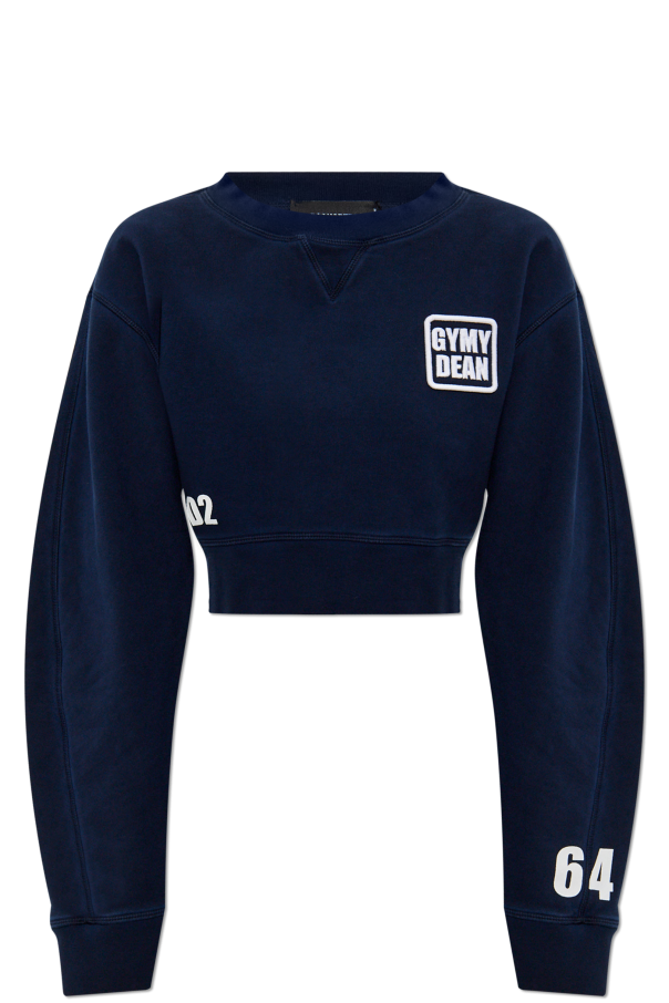 Cropped sweatshirt with logo od Dsquared2