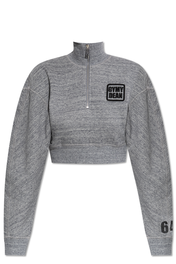 Sweatshirt with a stand-up collar od Dsquared2