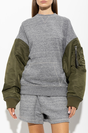 Dsquared2 Bluza z łączonych materiałów