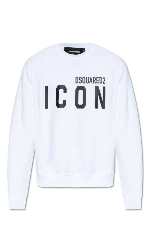 Dsquared2 Sweatshirt floral-print with logo