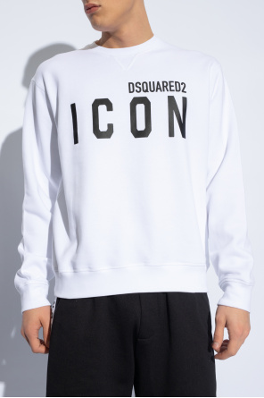 Dsquared2 Sweatshirt floral-print with logo