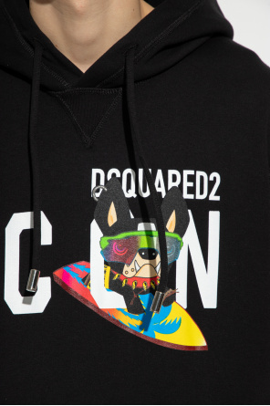 Dsquared2 Logo-printed Shorts hoodie